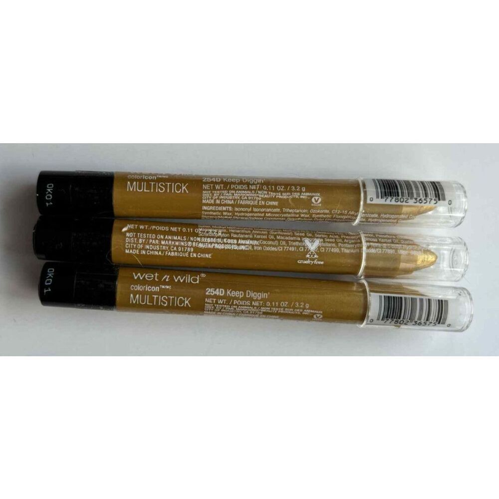 Wet n Wild Multistick 254D Keep Diggin Lot of 3